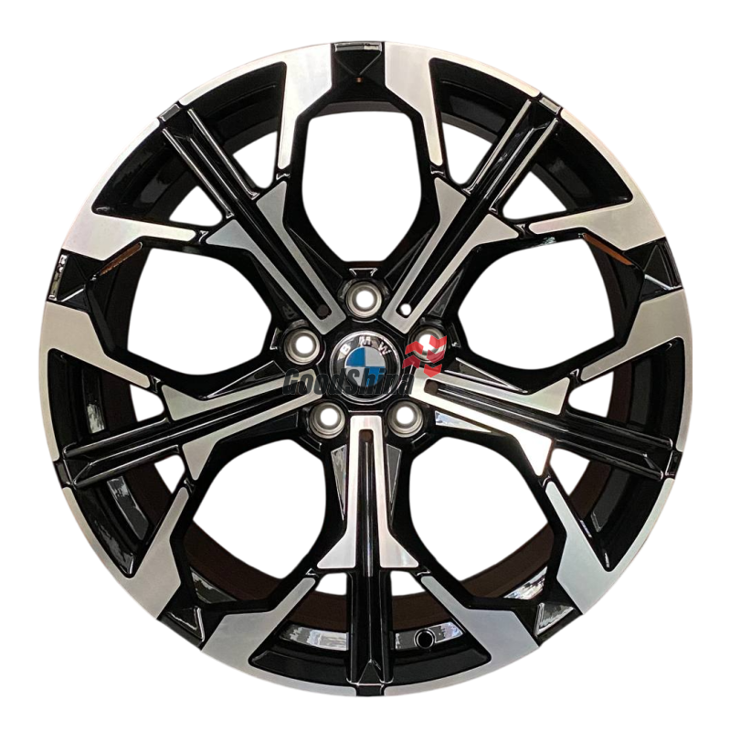 Автодиск BM-F9735 R19 8 5x112 ET27 66.6 Black Front polished